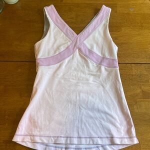 Lululemon pink woman’s workout tank top